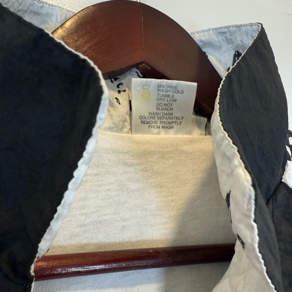 Vintage Prince Black and White Vest with Artistic Patterns - Picture 4 of 7